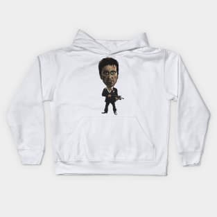 Scarred Face Kids Hoodie